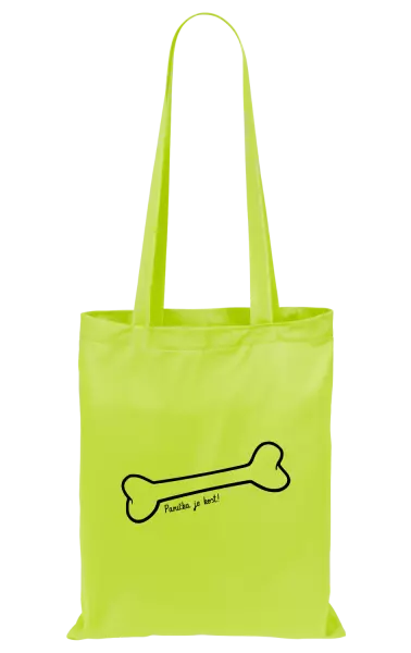 Látková taška Panička je kost