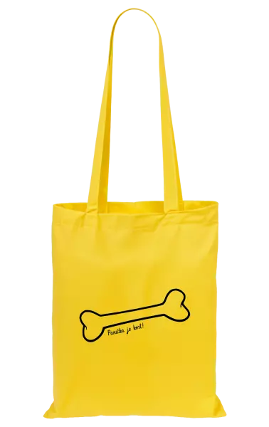 Látková taška Panička je kost