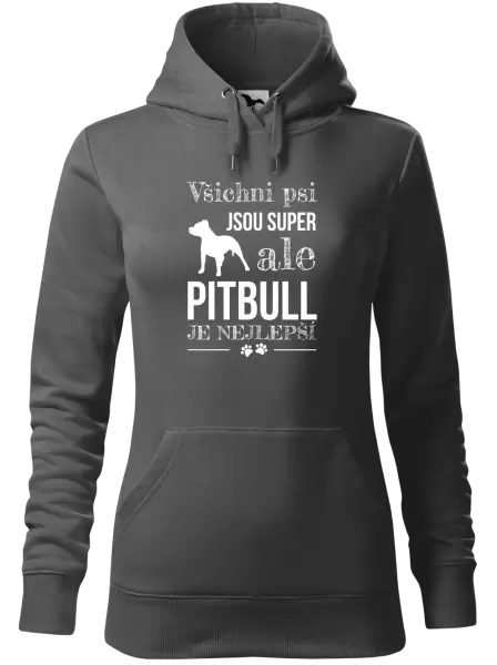Dámská mikina Pitbull je nejlepší