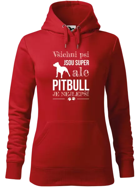 Dámská mikina Pitbull je nejlepší