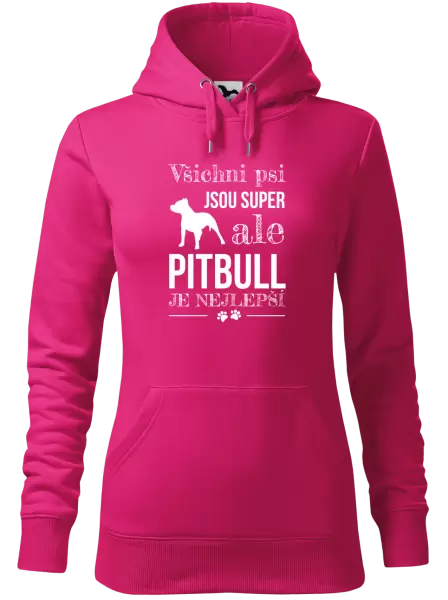Dámská mikina Pitbull je nejlepší