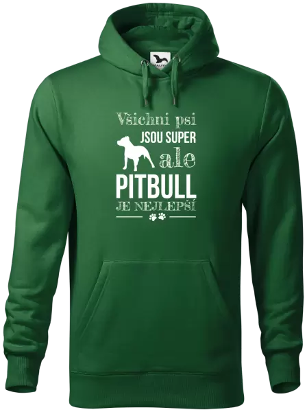 Pánská mikina Pitbull je nejlepší