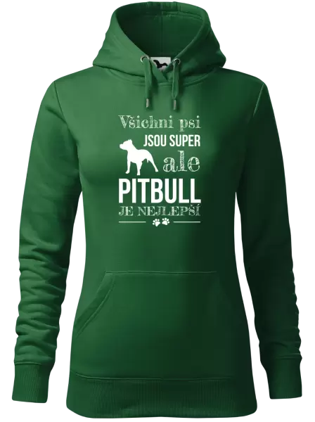 Dámská mikina Pitbull je nejlepší