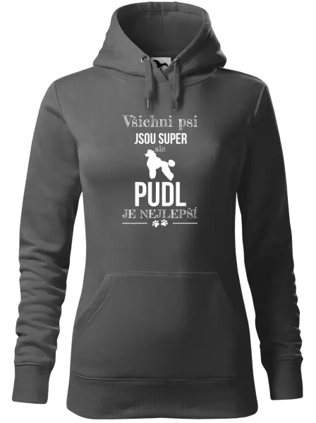 Dámská mikina Pudl je nejlepší