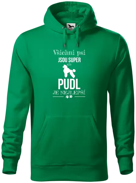 Pánská mikina Pudl je nejlepší