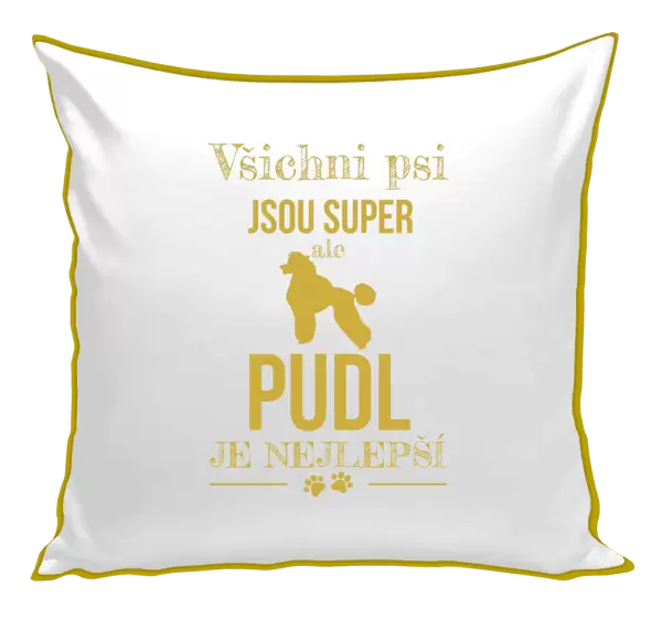 Polštář Pudl je nejlepší