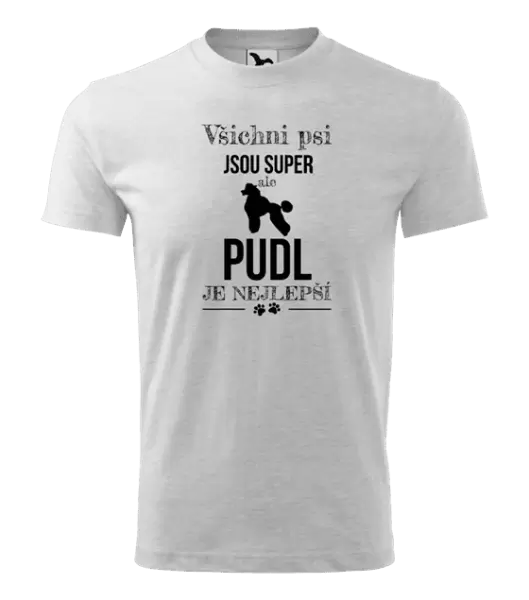 Dětské tričko Pudl je nejlepší
