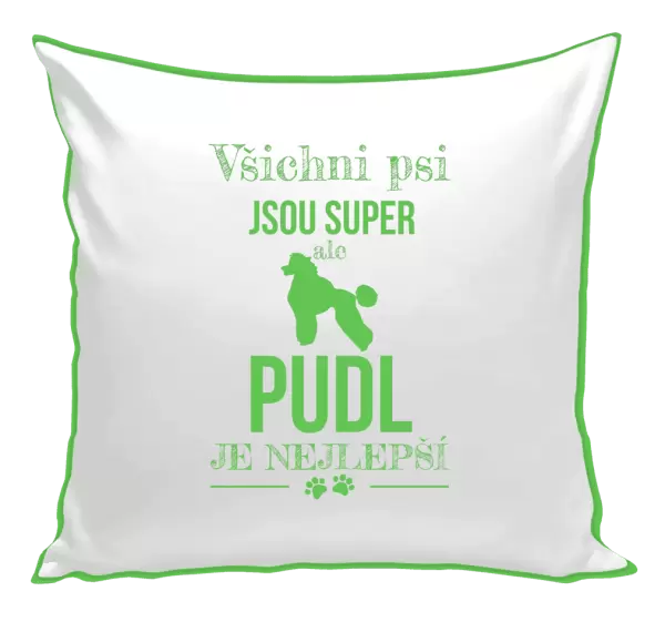 Polštář Pudl je nejlepší
