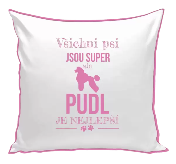 Polštář Pudl je nejlepší