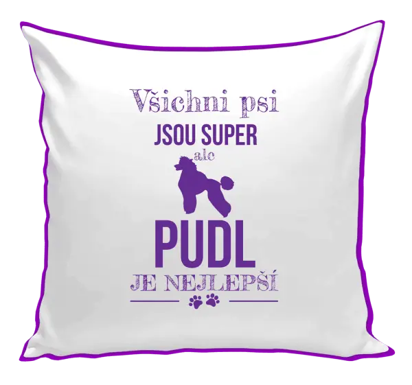 Polštář Pudl je nejlepší
