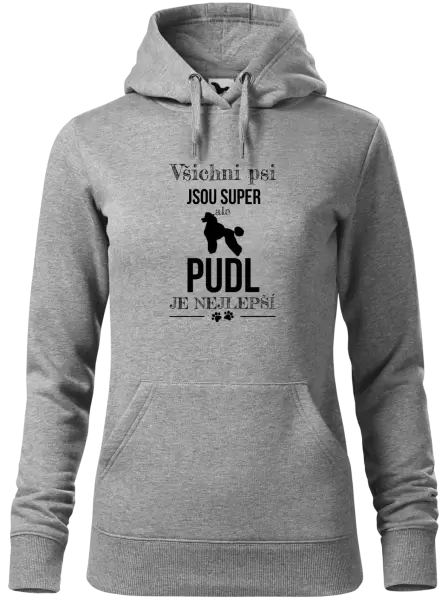 Dámská mikina Pudl je nejlepší