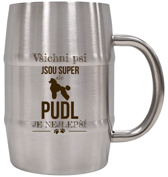 Nerezový chladicí půllitr Pudl je nejlepší