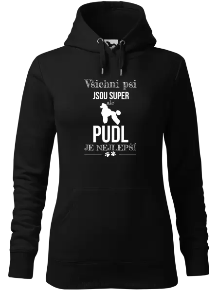 Dámská mikina Pudl je nejlepší