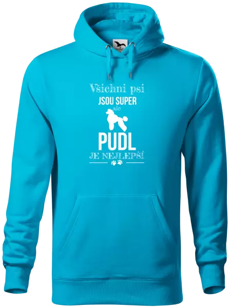 Pánská mikina Pudl je nejlepší