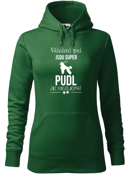 Dámská mikina Pudl je nejlepší