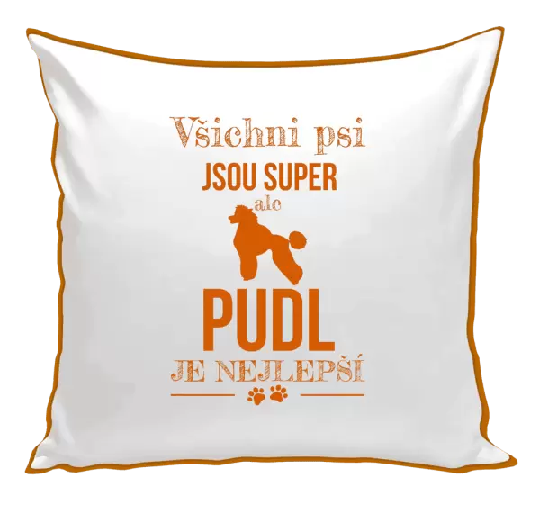 Polštář Pudl je nejlepší