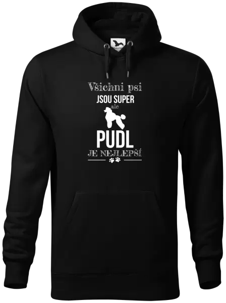 Pánská mikina Pudl je nejlepší