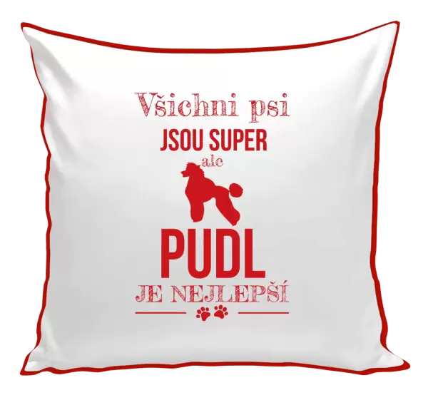 Polštář Pudl je nejlepší