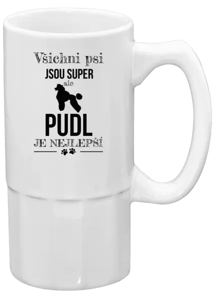 Půllitr Pudl je nejlepší