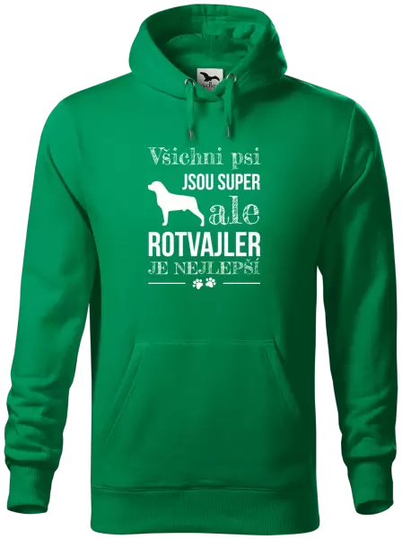 Pánská mikina Rotvajler je nejlepší