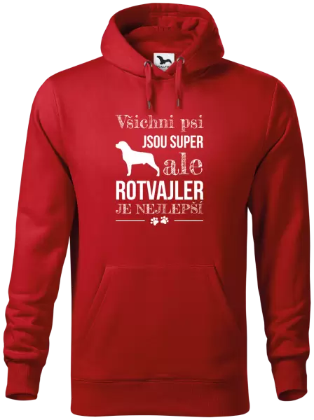Pánská mikina Rotvajler je nejlepší