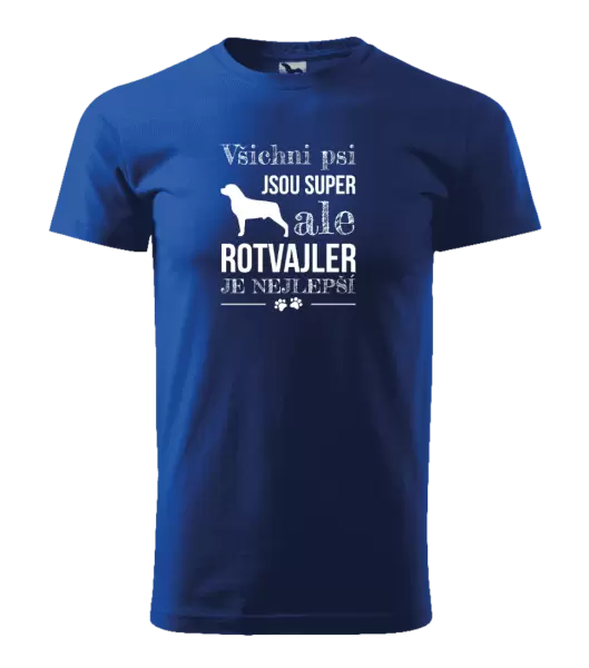 Pánské tričko Rotvajler je nejlepší
