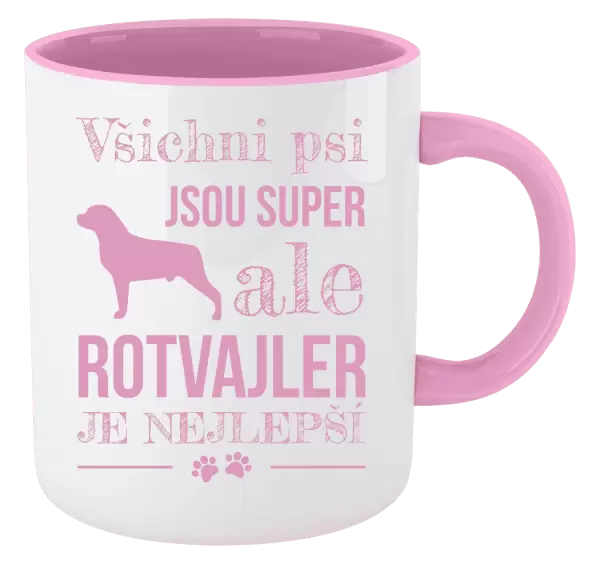 Hrnek Rotvajler je nejlepší