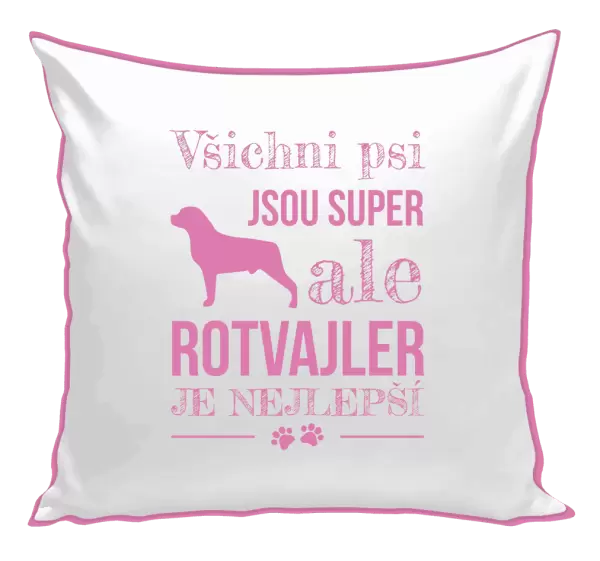 Polštář Rotvajler je nejlepší