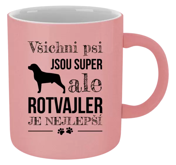 Metalický hrnek Rotvajler je nejlepší