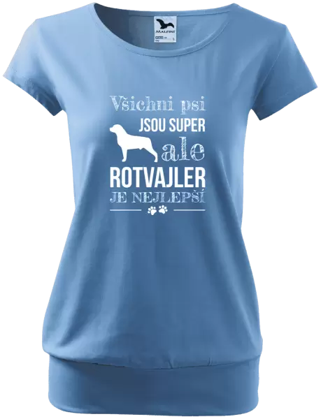 Dámské tričko Rotvajler je nejlepší