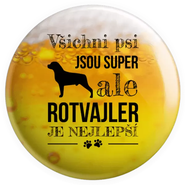 Placka Rotvajler je nejlepší