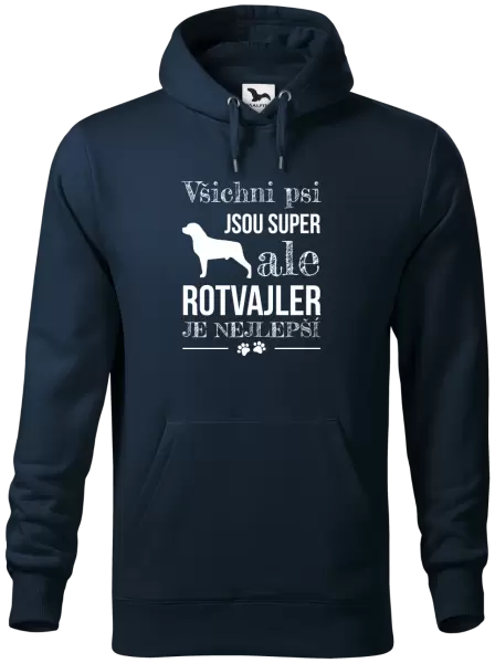 Pánská mikina Rotvajler je nejlepší