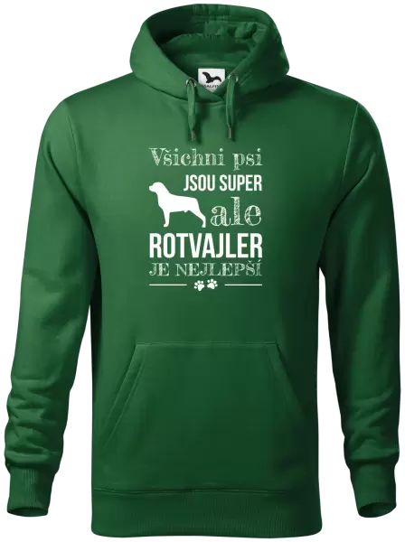 Pánská mikina Rotvajler je nejlepší