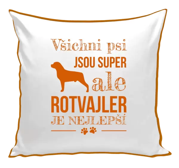 Polštář Rotvajler je nejlepší