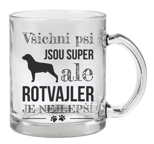 Hrnek Rotvajler je nejlepší