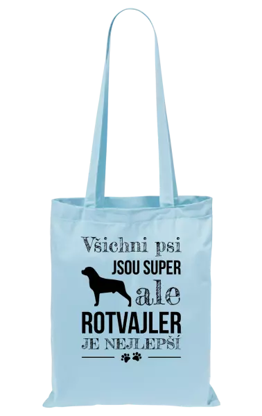 Látková taška Rotvajler je nejlepší