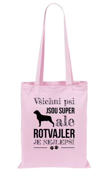 Látková taška Rotvajler je nejlepší
