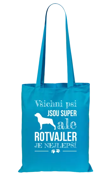 Látková taška Rotvajler je nejlepší