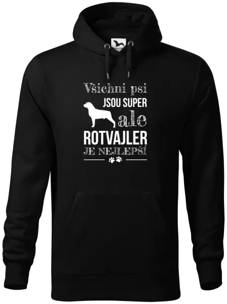 Pánská mikina Rotvajler je nejlepší