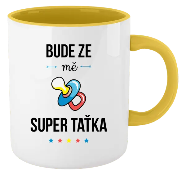 Hrnek Bude ze mě super taťka