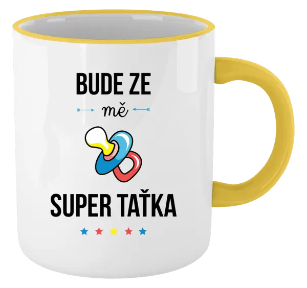 Hrnek Bude ze mě super taťka