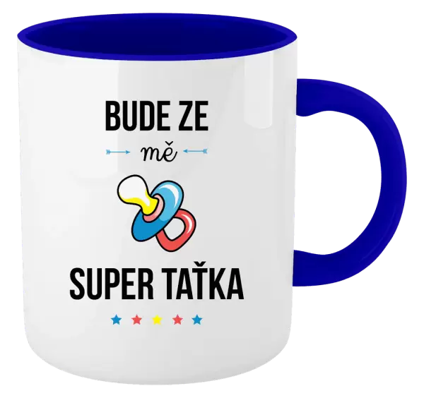 Hrnek Bude ze mě super taťka