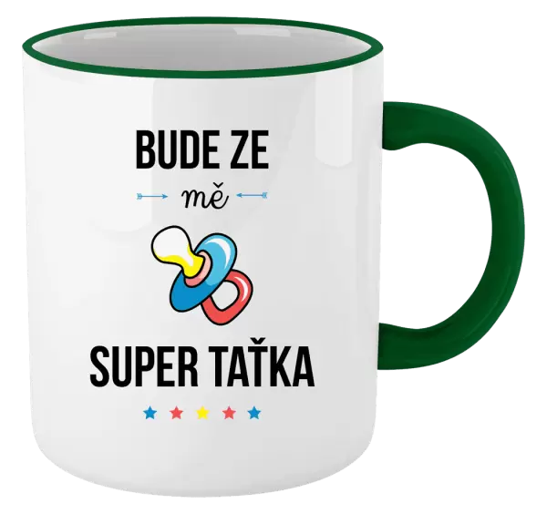 Hrnek Bude ze mě super taťka