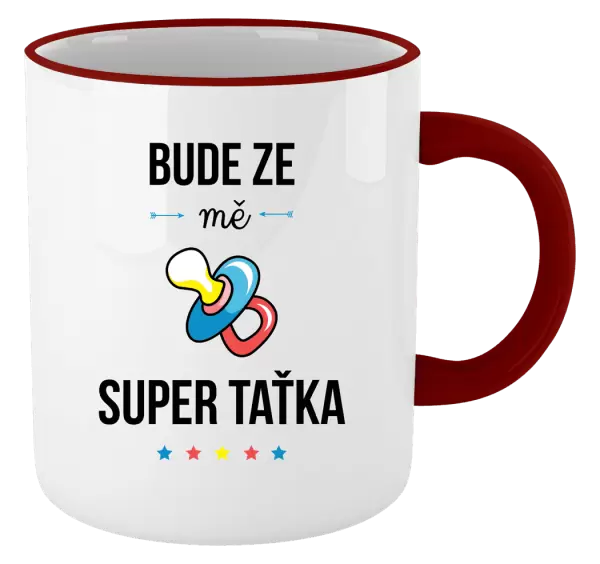Hrnek Bude ze mě super taťka