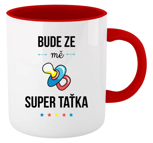 Hrnek Bude ze mě super taťka