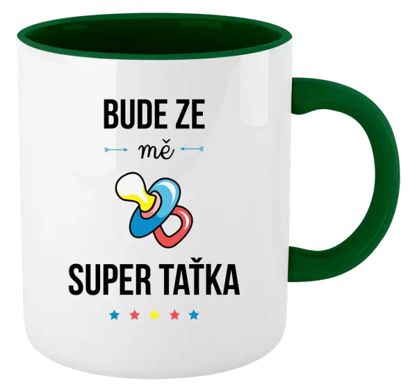 Hrnek Bude ze mě super taťka