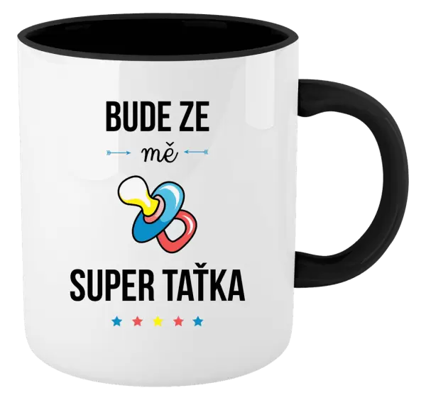 Hrnek Bude ze mě super taťka