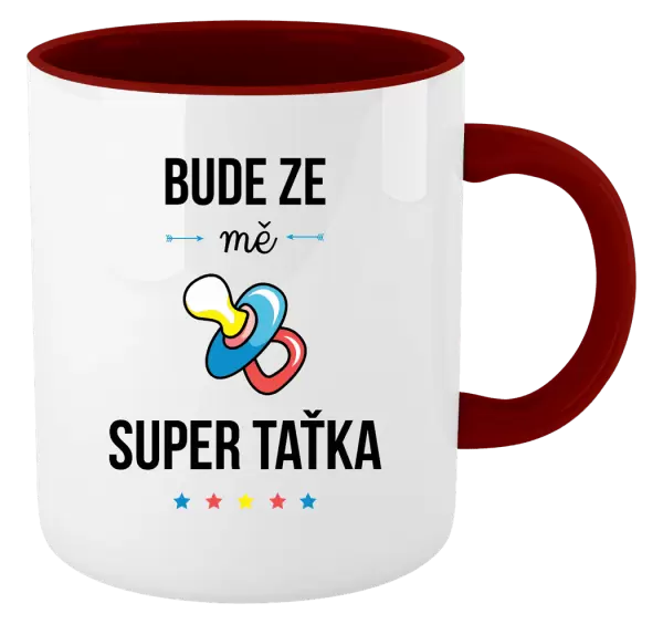 Hrnek Bude ze mě super taťka