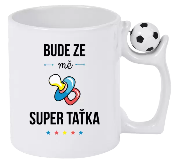 Hrnek Bude ze mě super taťka