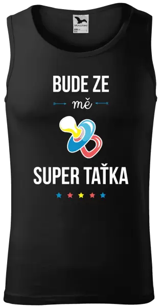 Pánské tílko Bude ze mě super taťka